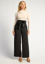 Load image into Gallery viewer, PIPER PAPERBAG WAIST PANT BLACK
