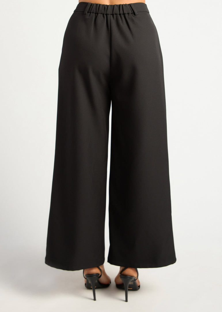 BETTINA WIDE LEG PANT BLACK