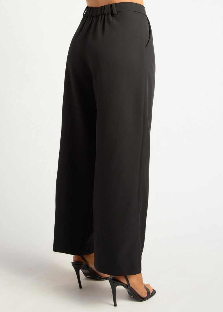 BETTINA WIDE LEG PANT BLACK
