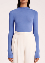 Load image into Gallery viewer, TABI SHEER KNIT CERULEAN
