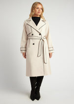 Load image into Gallery viewer, CASSIA CONTRAST TRENCH BEIGE
