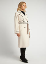 Load image into Gallery viewer, CASSIA CONTRAST TRENCH BEIGE
