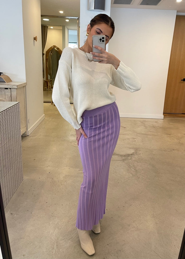 LOLA SKIRT - LILACS