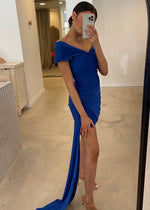 Load image into Gallery viewer, ROCHELLE DRESS COBALT
