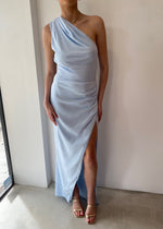 Load image into Gallery viewer, MAY DRAPED OS GOWN POWDER BLUE
