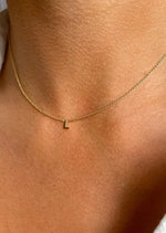 Load image into Gallery viewer, LITTLE LETTERS NECKLACE - GOLD
